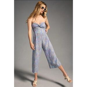 Lusana Melody Jumpsuit Anthropologie Korea Xs NWT